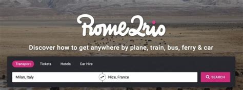 rome to rio website uk.